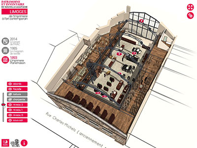 Maquette virtuelle : de la friche au FRAC