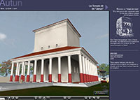 Le Temple de Janus en 3D interactive
